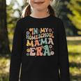 In My Homeschool Mama Era Retro Back To School Graphic Toddler Long Sleeve Tee In My Homeschool Mama Era Retro Back To School Graphic Toddler Long Sleeve Tee