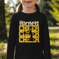 Hornets Cheer Back To School Cheerleading Spirit GY Graphic Toddler Long Sleeve Tee