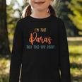 I'm That Paras They Told You Paraprofessional Back To School Graphic Toddler Long Sleeve Tee