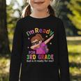 I'm Ready For 3rd Grade Girl Back To School For Students Graphic Toddler Long Sleeve Tee I'm Ready For 3rd Grade Girl Back To School For Students Graphic Toddler Long Sleeve Tee