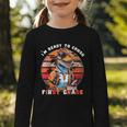 I'm Ready To Crush First Grade DinosaurRex Back To School Graphic Toddler Long Sleeve Tee I'm Ready To Crush First Grade DinosaurRex Back To School Graphic Toddler Long Sleeve Tee