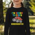 I'm Ready To Crush Kindergarten Dinosaur Back To School Boys Graphic Toddler Long Sleeve Tee I'm Ready To Crush Kindergarten Dinosaur Back To School Boys Graphic Toddler Long Sleeve Tee