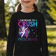 I'm Ready To Crush Preschool Dabbing Unicorn Back To School Graphic Toddler Long Sleeve Tee I'm Ready To Crush Preschool Dabbing Unicorn Back To School Graphic Toddler Long Sleeve Tee
