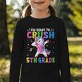I'm Ready For Fifth Grade Back To School 5th Grade Girls Graphic Toddler Long Sleeve Tee