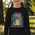 It's A Beautiful Day To Teach Fifth Grade Back To School Graphic Toddler Long Sleeve Tee