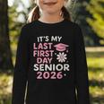 It’s My Last First Day Senior 2026 Back To School Class 2026 Graphic Toddler Long Sleeve Tee It’s My Last First Day Senior 2026 Back To School Class 2026 Graphic Toddler Long Sleeve Tee