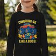 Kids 4k Boys Back To School Shirt Monster Truck Crushing 4k Graphic Toddler Long Sleeve Tee Kids 4k Boys Back To School Shirt Monster Truck Crushing 4k Graphic Toddler Long Sleeve Tee