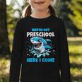 Kids Back To School Watch Out Preschool Here I Come Shark Boys Graphic Toddler Long Sleeve Tee Kids Back To School Watch Out Preschool Here I Come Shark Boys Graphic Toddler Long Sleeve Tee