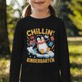 Kids Chillin In Kindergarten Penguin Student Back To School Boys Graphic Toddler Long Sleeve Tee Kids Chillin In Kindergarten Penguin Student Back To School Boys Graphic Toddler Long Sleeve Tee