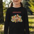 Kindergarten Adventure Explorer Back To School Graphic Toddler Long Sleeve Tee