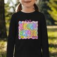 Kindergarten Coquette Bow Back To School Kinder Girl Kids Graphic Toddler Long Sleeve Tee Kindergarten Coquette Bow Back To School Kinder Girl Kids Graphic Toddler Long Sleeve Tee