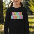Kindergarten Dalmatian Dots Dream Team Back To School Graphic Toddler Long Sleeve Tee Kindergarten Dalmatian Dots Dream Team Back To School Graphic Toddler Long Sleeve Tee