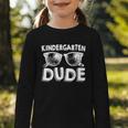 Kindergarten Dude Shirt Back To School Kinder Crew Graphic Toddler Long Sleeve Tee Kindergarten Dude Shirt Back To School Kinder Crew Graphic Toddler Long Sleeve Tee