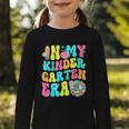 In My Kindergarten Era Groovy Back To School Graphic Toddler Long Sleeve Tee