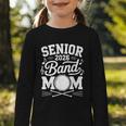My Last First Day Senior 2026 Band Mom Back To School Retro Graphic Toddler Long Sleeve Tee