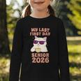 My Last First Day Senior 2026 Cat Back To School Class 2026 Graphic Toddler Long Sleeve Tee My Last First Day Senior 2026 Cat Back To School Class 2026 Graphic Toddler Long Sleeve Tee