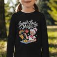 Lunch Lady Magic Cafeteria Worker Back To School Women Girls Graphic Toddler Long Sleeve Tee Lunch Lady Magic Cafeteria Worker Back To School Women Girls Graphic Toddler Long Sleeve Tee