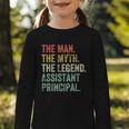 Man Myth The Legend Assistant Principal Dad Back To School Graphic Toddler Long Sleeve Tee Man Myth The Legend Assistant Principal Dad Back To School Graphic Toddler Long Sleeve Tee