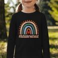 Math Interventionist Rainbow Appreciation Day Back To School Graphic Toddler Long Sleeve Tee