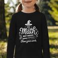 Do Math Not Magic Show Your Work Back To School Graphic Toddler Long Sleeve Tee Do Math Not Magic Show Your Work Back To School Graphic Toddler Long Sleeve Tee