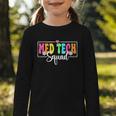 Med Tech Squad Back To School Med Technician Crew Graphic Toddler Long Sleeve Tee Med Tech Squad Back To School Med Technician Crew Graphic Toddler Long Sleeve Tee