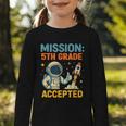 Mission Fifth 5th Grade Accepted Back To School Vintage Graphic Toddler Long Sleeve Tee Mission Fifth 5th Grade Accepted Back To School Vintage Graphic Toddler Long Sleeve Tee