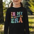 In My Mustangs Era Back To School Spirit Game Retro Groovy Graphic Toddler Long Sleeve Tee In My Mustangs Era Back To School Spirit Game Retro Groovy Graphic Toddler Long Sleeve Tee