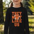 Not Like Tigers Back To School Spirit O Graphic Toddler Long Sleeve Tee