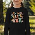 In My Parapro Era Retro Back To School Graphic Toddler Long Sleeve Tee In My Parapro Era Retro Back To School Graphic Toddler Long Sleeve Tee
