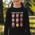 Parateaching Para Is My Jam Back To School For Paraeducator Graphic Toddler Long Sleeve Tee
