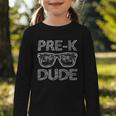 Pre-K Dude Back To School-First Day Of Preschool Girls Boys Graphic Toddler Long Sleeve Tee Pre-K Dude Back To School-First Day Of Preschool Girls Boys Graphic Toddler Long Sleeve Tee