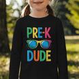 Pre-K Dude Shirt Back To School First Day Of Preschool Boy Graphic Toddler Long Sleeve Tee Pre-K Dude Shirt Back To School First Day Of Preschool Boy Graphic Toddler Long Sleeve Tee
