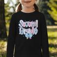Preppy Second Grade First Day Back To School 2nd Grade Bow Graphic Toddler Long Sleeve Tee