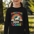 Preschool Here I Come Unicorn Back To School Preschool Girls Graphic Toddler Long Sleeve Tee Preschool Here I Come Unicorn Back To School Preschool Girls Graphic Toddler Long Sleeve Tee