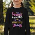 This Princess Is Going To Kindergarten Back To School Girl Graphic Toddler Long Sleeve Tee