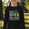 Ready To Rock First Grade Back To School 1st Grade Boys Kids Graphic Toddler Long Sleeve Tee Ready To Rock First Grade Back To School 1st Grade Boys Kids Graphic Toddler Long Sleeve Tee
