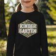 Retro Back To School Boys Old Camo Kindergarten Graphic Toddler Long Sleeve Tee Retro Back To School Boys Old Camo Kindergarten Graphic Toddler Long Sleeve Tee