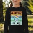 Retro Be A Bucket Filler Shirt Back To School Shirt Graphic Toddler Long Sleeve Tee Retro Be A Bucket Filler Shirt Back To School Shirt Graphic Toddler Long Sleeve Tee