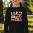 Retro In My Occupational Therapy Era OT OTA Back To School Graphic Toddler Long Sleeve Tee