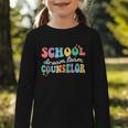 School Counselor Dream Squad Team Back To School Counseling Graphic Toddler Long Sleeve Tee School Counselor Dream Squad Team Back To School Counseling Graphic Toddler Long Sleeve Tee