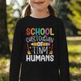 School Custodian Of Tiny Humans Back To School Janitor Graphic Toddler Long Sleeve Tee School Custodian Of Tiny Humans Back To School Janitor Graphic Toddler Long Sleeve Tee