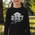 Senior Class Of 2027 Back To School Graduate Senior Year 27 Graphic Toddler Long Sleeve Tee Senior Class Of 2027 Back To School Graduate Senior Year 27 Graphic Toddler Long Sleeve Tee