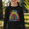 So Long Pre-K Hello Kindergarten Rainbow Back To School Graphic Toddler Long Sleeve Tee So Long Pre-K Hello Kindergarten Rainbow Back To School Graphic Toddler Long Sleeve Tee