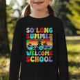 So Long Summer Welcome School Back To School Academic Year Graphic Toddler Long Sleeve Tee So Long Summer Welcome School Back To School Academic Year Graphic Toddler Long Sleeve Tee