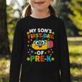 My Son's First Day Of Pre-K Back To School Kids Graphic Toddler Long Sleeve Tee My Son's First Day Of Pre-K Back To School Kids Graphic Toddler Long Sleeve Tee