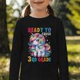 Student Unicorn Ready Back To School Crush 3rd Grade Girls Graphic Toddler Long Sleeve Tee Student Unicorn Ready Back To School Crush 3rd Grade Girls Graphic Toddler Long Sleeve Tee