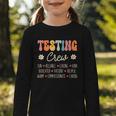 Testing Crew Appreciation Week Back To School Graphic Toddler Long Sleeve Tee Testing Crew Appreciation Week Back To School Graphic Toddler Long Sleeve Tee