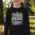 Third Grade Vibes Back To School Fun Graphic Toddler Long Sleeve Tee Third Grade Vibes Back To School Fun Graphic Toddler Long Sleeve Tee