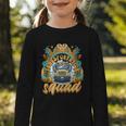 Transportation Squad Retro Bus Aide Back To School Matching Graphic Toddler Long Sleeve Tee