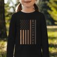USA Flag Freshman 9th Ninth Grade Back To School Juneteenth Graphic Toddler Long Sleeve Tee